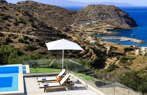 Mochlos Harbour View - 3 bed Villa With sea Views