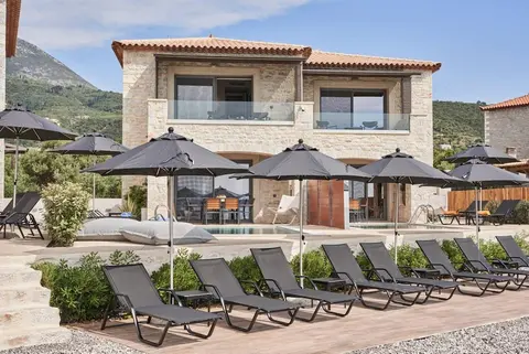 Beachfront Alassa Villas With Private Pools