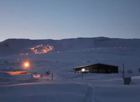 Private country house located Akureyri