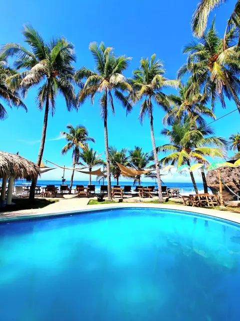 Beachfront Casa Maya resort