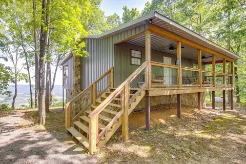 Renovated Cabin w/ Decks, Views, & Fire Pit!