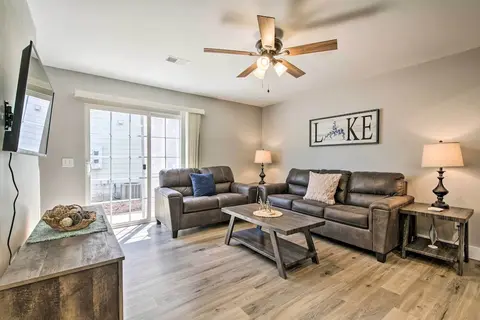 Delightful Townhouse w/ Patio & Shared Yard!