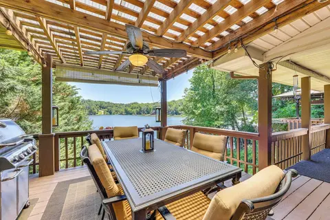 Lakefront Blairsville House w/ Game Room & Hot Tub