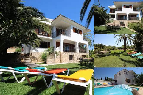 Only 100m to the Beach! Spacious Villa With Private Pool - 12 People
