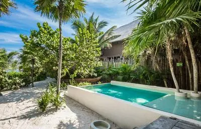 Aldea Tulum beachfront Villas