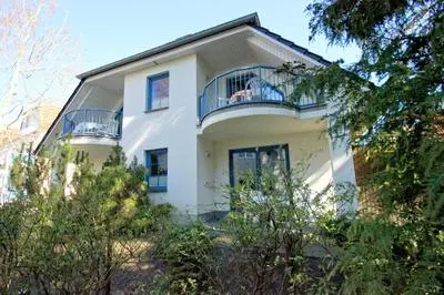 Haus an der Düne FeWo 4 - strandnah, Balkon