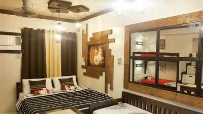 King Bed Suite- Wooden Rustic Style