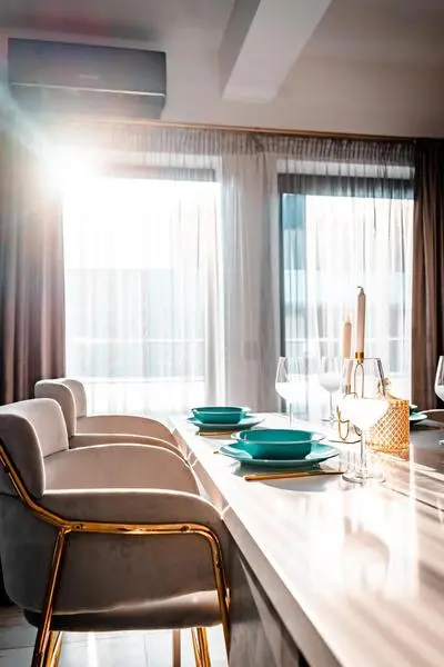 Luxury Family Apartment with Private Parking and Forest View