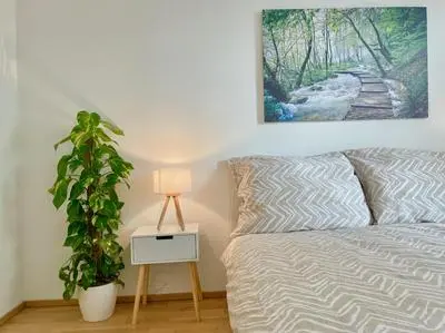 Central 55m2 Flat With Balcony & Parking