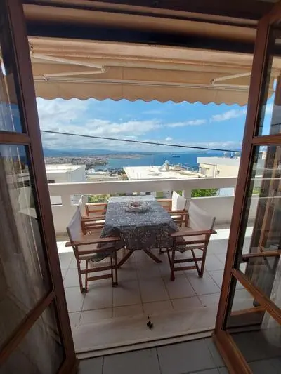 Eolia apartment with panoramic Chania view