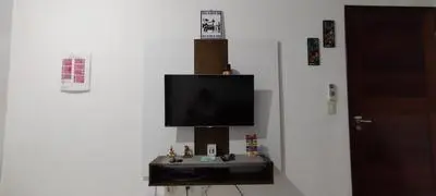 Casa do Léo 1- México e África- Apartamento completo perto das praias do litoral sul , Ar condicionado ,Wi-Fi, garagem, churrasqueira e pet friendly