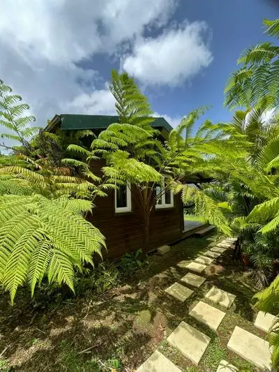 Bungalow à flanc de colline