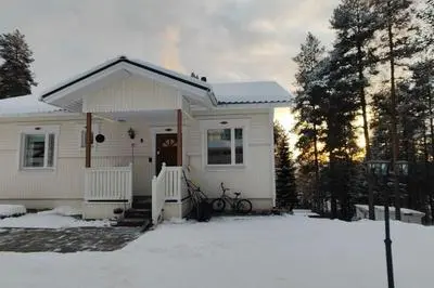 House with 3 bedroom's and sauna Close to arctic circle and Santa Claus