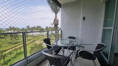 Lindo apartamento 3 quartos frente mar Riviera modulo 4