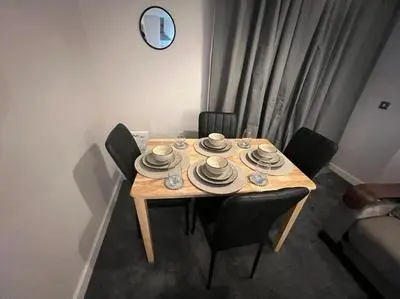 AO Arena flat Manchester, with parking
