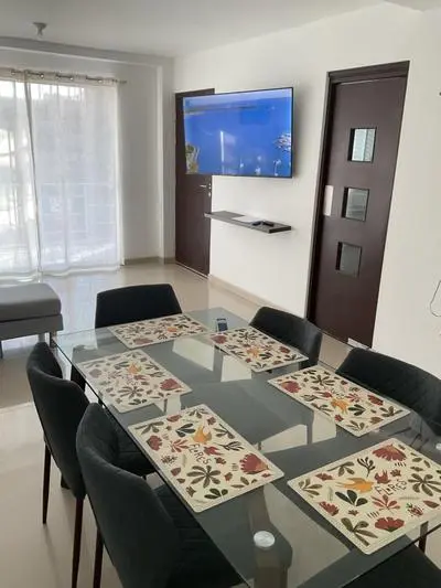 Apartamento familiar amoblado