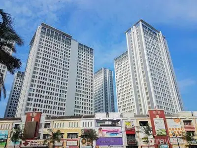 Fancy and Simply 1BR Apartment at M-Town Residence By Travelio