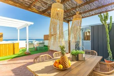 Terrace with panoramic views on Sea & Africa