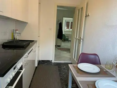 NEW Comfortable Basic 1 bedroom Apartment with sep Kitchen and Balcony