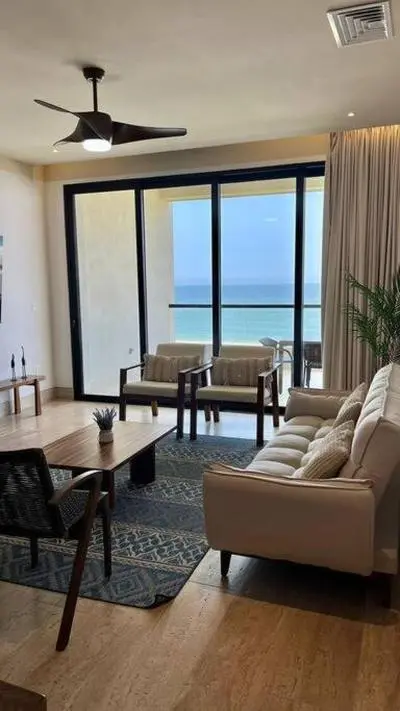Departamento de lujo con vista increíble al mar