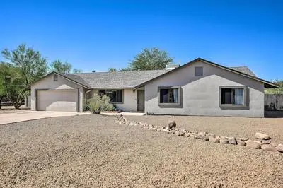 Sunny Phoenix Home w/ Pool + Backyard Oasis!