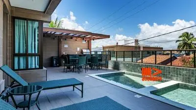 Moderno Agradável Flat P Galinhas BP402
