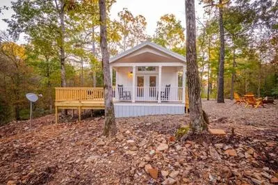 Little Lodge With Hot Tub on the Back Deck by Redawning