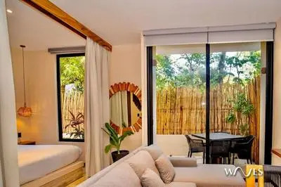 Studio Private Pool Natural Lighted Boho Chic