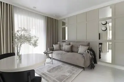 Willa Szwarc Cozy Gray Apartment