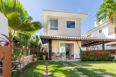 GB07 Otima Casa 4 Suites em Guarajuba