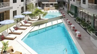 4 King Suites Resort-style Amenites w/ Pool, Bar, Dining, Terrace The Code by Avantstay