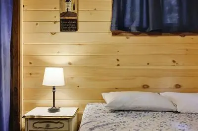 Cozy Lake Cabin 3 with Boatdock