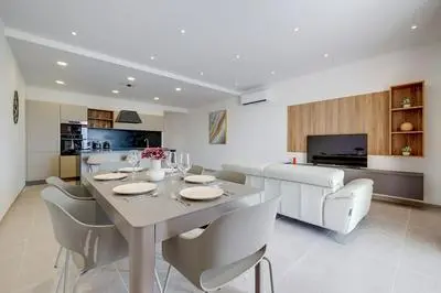 Elegant Sliema Penthouse, Panoramic Terrace