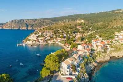 Villa Eufrosini Large Private Pool Walk to Beach Sea Views A C Wifi Car Not Required - 2301