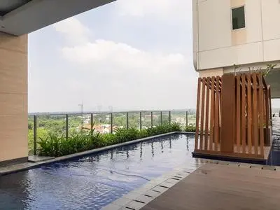 Homey And Cozy Living Studio Apartment At B Residence
