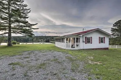 Waterfront Dunlap Cottage: Large Yard + Views