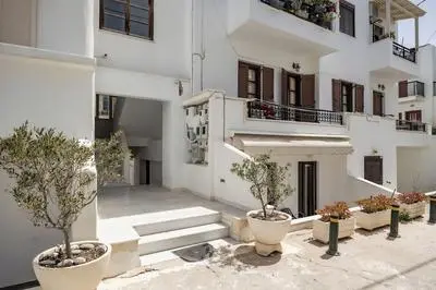 Naxos Chora Modern Dream w Patio Jacuzzi