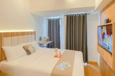 Cozy Studio at 37th Floor Tokyo Riverside PIK 2 Apartment