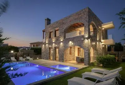 Turtulli Castle Stone Villa 1 - Private Pool Oasis