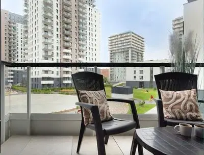Elite Apartments Rive Balkon Darmowy Parking w Hali Przy PLA Y