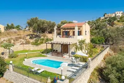 Villa Spiridoula Large Private Pool Sea Views A C Wifi - 1971