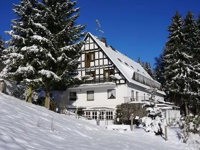 Gruppenvilla mit Waldzugang in Winterberg