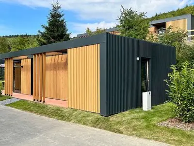 Modern Holiday Home With sun Shower