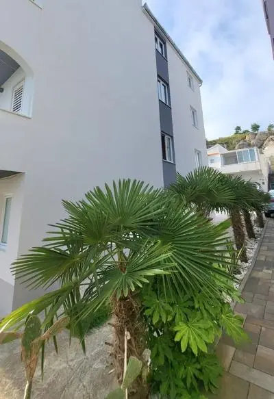 Large 95 m2 apt w. the sea View, Balcony and gar