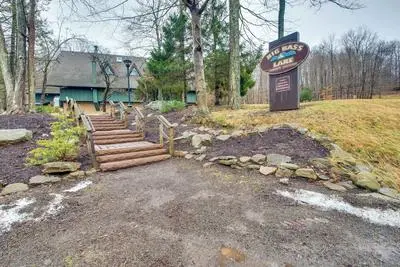 Fire Pit + Community Perks: Gouldsboro Cabin!