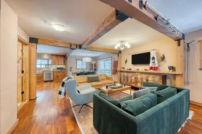 Private Deck, Fireplace, and Ski Access Near Northstar The Lazy Bear