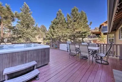 Hot Tub, Game Room & 2 Decks: Luxe Big Bear Home