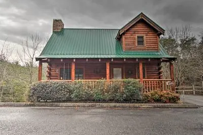 Romantic Cabin w/ Hot Tub in Pigeon Forge!