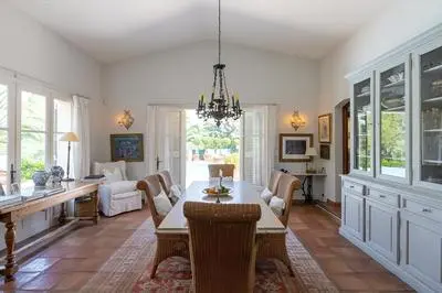 Provencal in a Height Overlooking Greenery