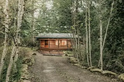 76gs - Genuine Log Cabin - Wifi - Pets Ok - Sleeps 4